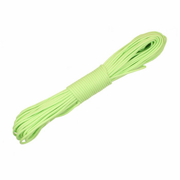 CAMPINGSKY 9 Strands Cores Luminous Glow in the Dark Paracord Cord Lanyard 25 50 100 πόδια