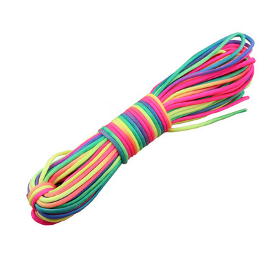 CAMPINGSKY Rainbow Paracord Rope 550 Nailonist langevarju nöör, õueronimise matkariist