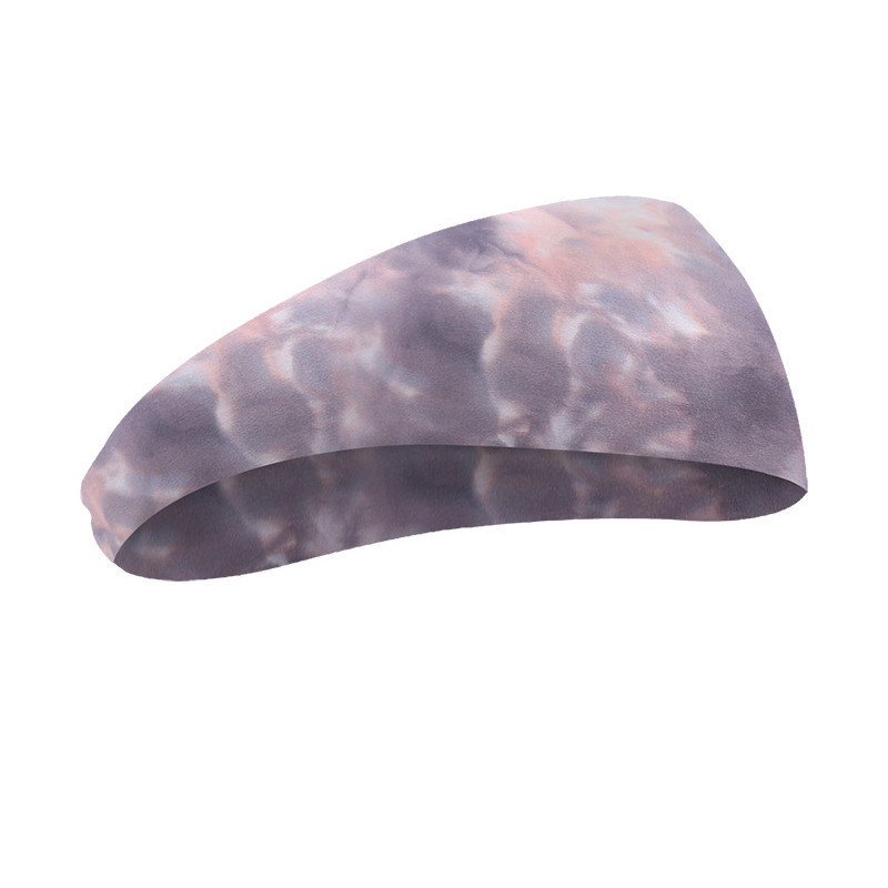 1 бр. Лента за глава за жени/мъже Спорт Йога Фитнес Разтегателна лента за пот Лента за коса Еластична лента за глава Шапки Спортна безопасност