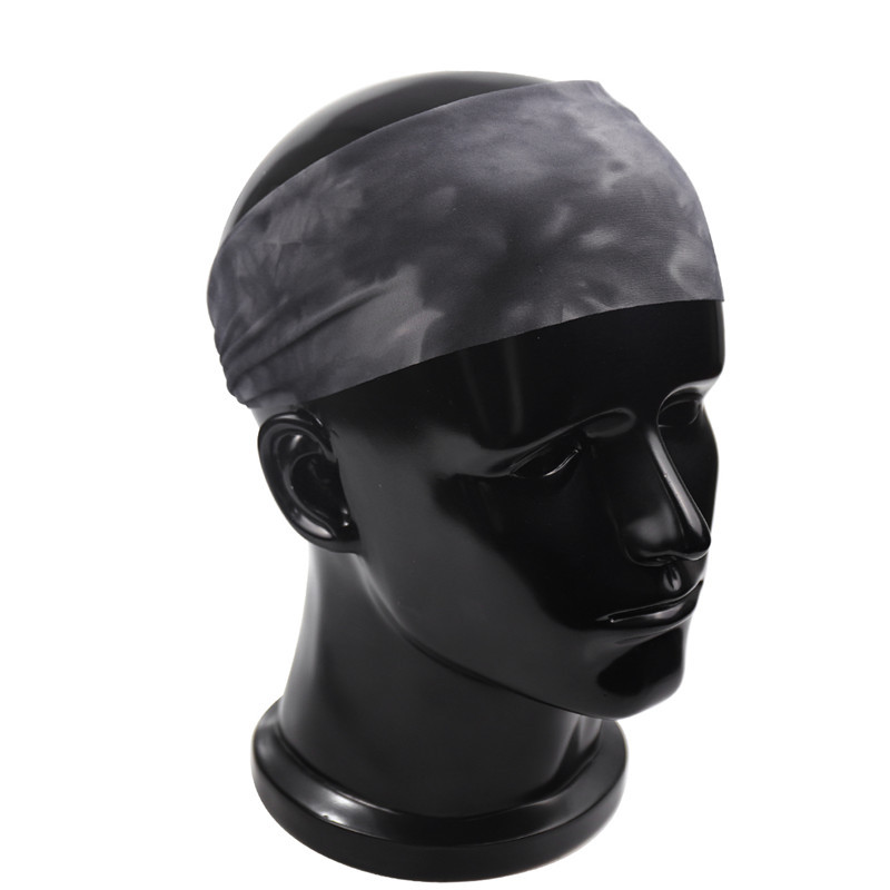 1 бр. Лента за глава за жени/мъже Спорт Йога Фитнес Разтегателна лента за пот Лента за коса Еластична лента за глава Шапки Спортна безопасност