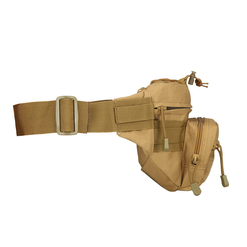 Geantă militară pentru sport în aer liber Geantă tactică impermeabilă pentru talie Călărie Călătorie Alergare Geantă de piept multifuncțională