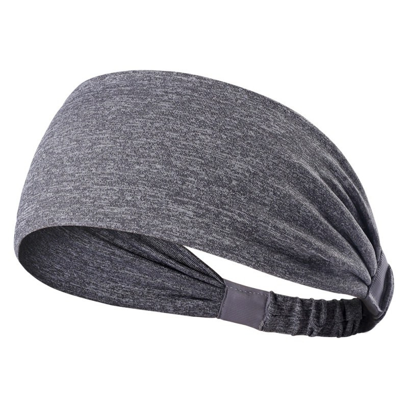 Vanjska elastična joga gumica za kosu Ženska pamučna pletena traka za glavu Sportska traka za znojenje