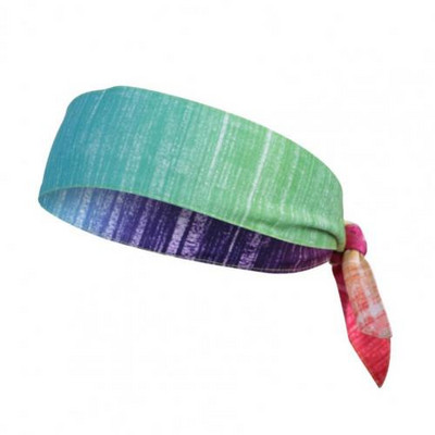 Kaasaskantav, kasulik libisemisvastane unisex spordilipsu juuksepael mitmevärviline juuksepael jooksmiseks.