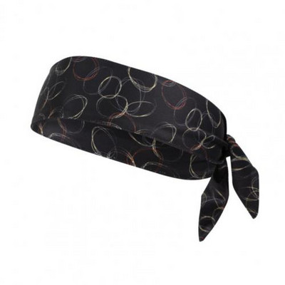 Kaasaskantav, kasulik libisemisvastane unisex spordilipsu juuksepael mitmevärviline juuksepael jooksmiseks.