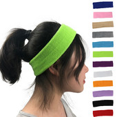 Sport alergare bentiță yoga sală elastică bandă pentru păr yoga benzi pentru transpirație elastică bandă pentru transpirație siguranță sportivă M018