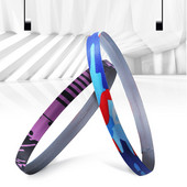 PROWOW Banda pentru cap pentru femei Sport Tenis Badminton Bentite pentru alergare Accesorii pentru yoga baschet Bandă pentru transpirație pentru păr Bandă pentru yoga pentru femei