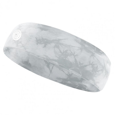 Bandă de păr pentru yoga, tipărire în stil chinezesc, vopsea cravată, elasticitate ridicată, bandă de păr pentru sport, cu uscare rapidă, bandă largă pentru yoga pentru exterior