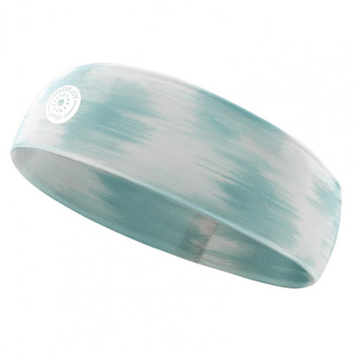 Bandă de păr pentru yoga, tipărire în stil chinezesc, vopsea cravată, elasticitate ridicată, bandă de păr pentru sport, cu uscare rapidă, bandă largă pentru yoga pentru exterior