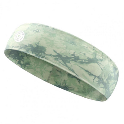 Bandă de păr pentru yoga, tipărire în stil chinezesc, vopsea cravată, elasticitate ridicată, bandă de păr pentru sport, cu uscare rapidă, bandă largă pentru yoga pentru exterior