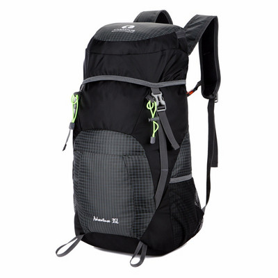 Rucsac pentru sport în aer liber, bărbați, femei, geantă de camping, 35 l, impermeabilă pentru călătorie, rucsac pliabil, ultraușor, pentru alpinism, pentru drumeții.