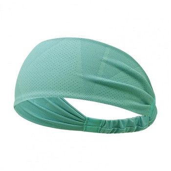 Γιόγκα Hair Band Ανδρικό Sweatband Sports Headband Stretch Elastic Fast Dry Outdoor Sports Running Headwrap Fitness Workout Headband