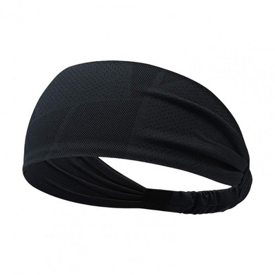 Banda de păr pentru yoga, bandă pentru transpirație, pentru sport, elastică, uscare rapidă, pentru sport în aer liber, pentru alergare, pentru antrenament, pentru fitness