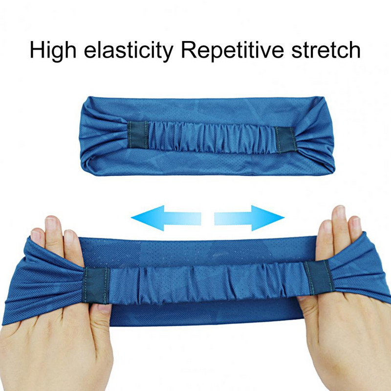 Banda de păr pentru yoga, bandă pentru transpirație, pentru sport, elastică, uscare rapidă, pentru sport în aer liber, pentru alergare, pentru antrenament, pentru fitness
