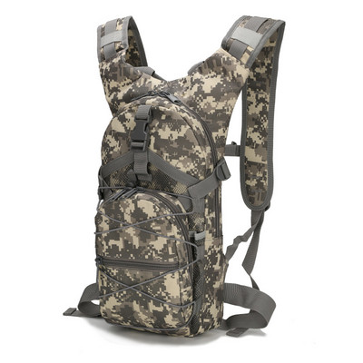Rucsac tactic Molle ultraușor de 15 litri 800D Oxford, militar, pentru drumeții, pentru bicicletă, pentru sporturi în aer liber, pentru ciclism, pentru alpinism.