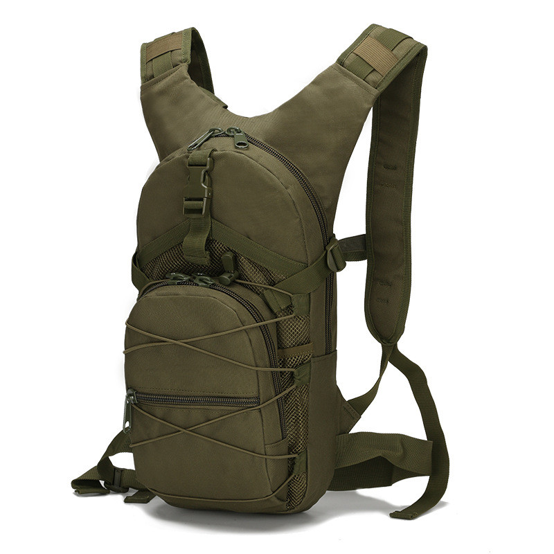 Rucsac tactic Molle ultraușor de 15 litri 800D Oxford, militar, pentru drumeții, pentru bicicletă, pentru sporturi în aer liber, pentru ciclism, pentru alpinism.
