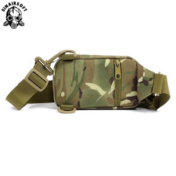 SINAIRSOFT Спортна чанта на открито Военна тактическа раница През рамо Къмпинг Туризъм Камуфлажна чанта Ловна раница Полезни чанти