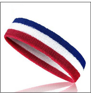 Цветни спортни йога лента за коса Жени Мъже Потни ленти за глава Еластични гумени дишащи ленти за пот Футболни аксесоари за йога за бягане