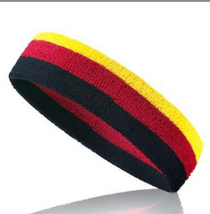 Цветни спортни йога лента за коса Жени Мъже Потни ленти за глава Еластични гумени дишащи ленти за пот Футболни аксесоари за йога за бягане