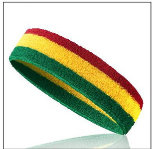 Цветни спортни йога лента за коса Жени Мъже Потни ленти за глава Еластични гумени дишащи ленти за пот Футболни аксесоари за йога за бягане