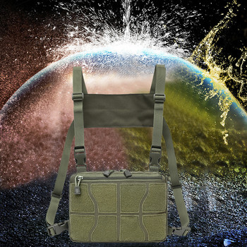 Τσάντα Tactical Molle για υπαίθριο κυνήγι Αξεσουάρ κάμπινγκ Πακέτο εργαλείων Στρατιωτική τσάντα EDC Τσάντα στήθους Θήκη με πολλές τσέπες