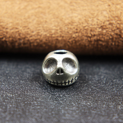 Punk Pumpkin Koljupea Messingist Noa Helmed Vihmavarju Tross Pael õues kootud Ripats EDC Paracord DIY Käsitsi valmistatud aksessuaarid