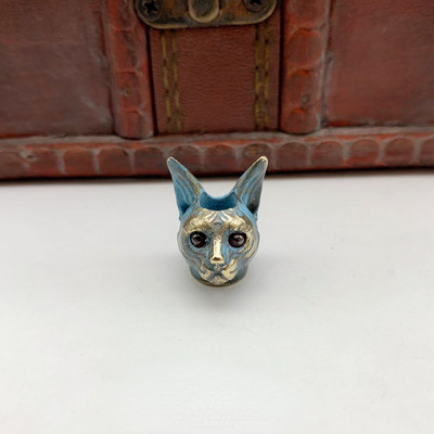 Died Soul Patron Saint Egyptian Cat Knife Bead DIY Paracord Lanyard Висулка Аксесоари за бижута EDC Outdoor Umbrella Rope Charms