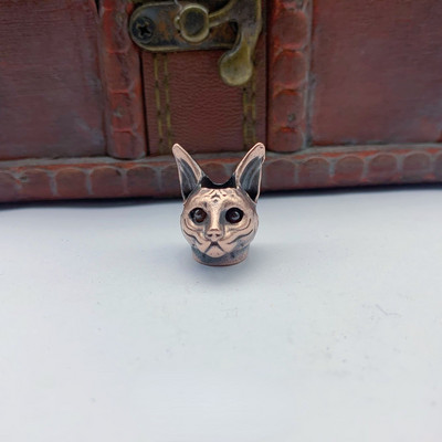 Died Soul Patron Saint Egyptian Cat Knife Bead DIY Paracord Lanyard Висулка Аксесоари за бижута EDC Outdoor Umbrella Rope Charms