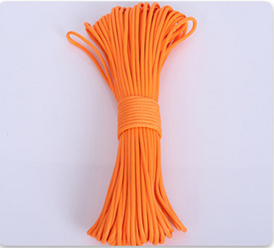 4 mm/9 mag világító esernyőkötél Világító ejtőernyőzsinór kötél kemping kötözőkötél fluoreszkáló sátor kötél túlélő felszerelések