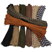 Läbimõõt 4 mm 550 naela langevarju nöör kaelapael Telgi köis 9 haru matkamiseks telkimiseks ronimine matkatelk Multifunktsionaalne Corda