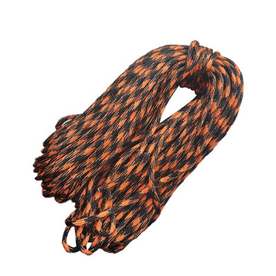 Läbimõõt 4 mm 550 naela langevarju nöör kaelapael Telgi köis 9 haru matkamiseks telkimiseks ronimine matkatelk Multifunktsionaalne Corda