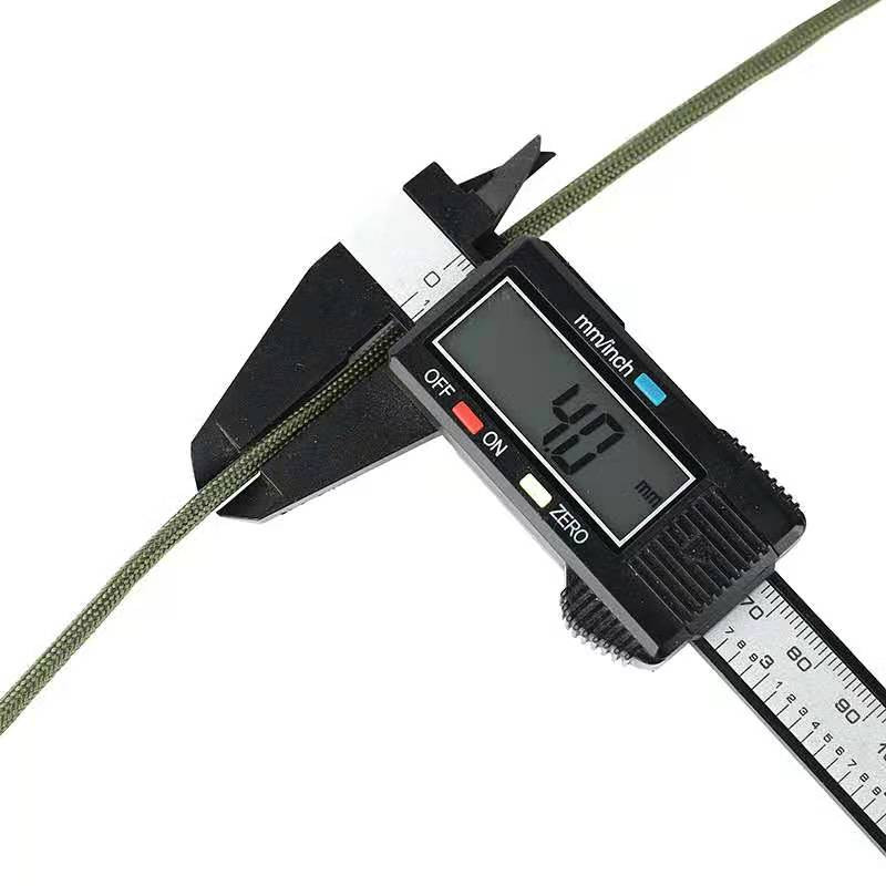 Läbimõõt 4 mm 550 naela langevarju nöör kaelapael Telgi köis 9 haru matkamiseks telkimiseks ronimine matkatelk Multifunktsionaalne Corda