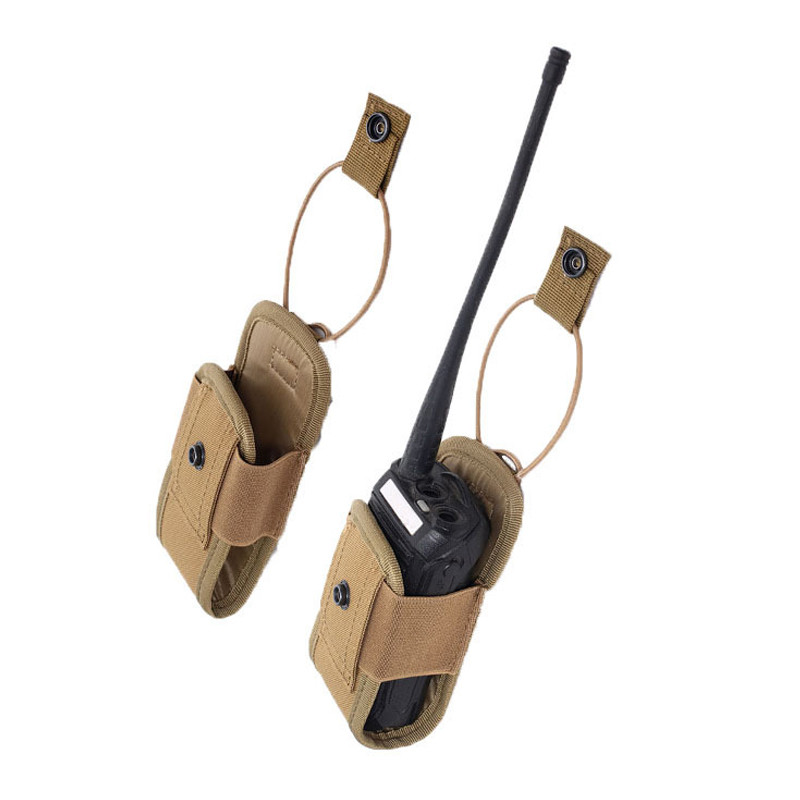 1000D Tactical Radio Spring Walkie Talkie Θήκη Θήκη τσάντας μέσης Θήκη για φορητή θήκη ενδοεπικοινωνίας Τσάντα μεταφοράς για κατασκήνωση κυνηγιού