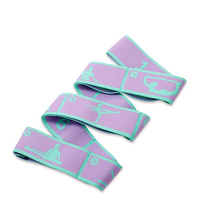 Fitneso elastinės varžos juostos Namų treniruotės Joga Pagalbinė elastinio diržo tempimas Pilateso treniruotės treniruoklių salės įranga