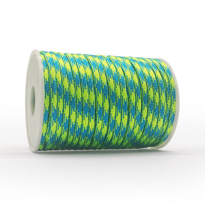 30M 1 ролка 4 мм 7 ядра на стойката Паракорд за оцеляване Парашутно въже Въже Къмпинг Катерене Къмпинг Въже Туризъм Въже за дрехи
