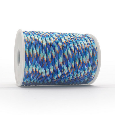 30M 1 ролка 4 мм 7 ядра на стойката Паракорд за оцеляване Парашутно въже Въже Къмпинг Катерене Къмпинг Въже Туризъм Въже за дрехи