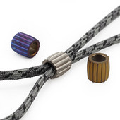 1kom EDC Perle za noževe od titanijske legure Paracord Kišobran Užad za vanjske cilindrične perle