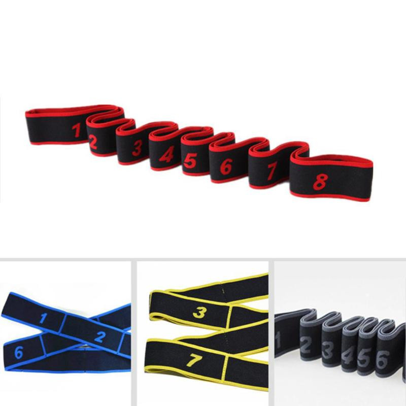 Profesionalios nailono jogai atsparios juostos, dėvėjimuisi atsparios fitneso tempimo treniruočių diržas vidaus treniruoklių salėje Pilateso elastinė juosta