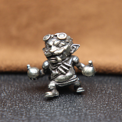 Alliance Gnome Smoking Bomb Soldat Inginer Cuțit din alamă Mărgele DIY Paracord țesut Snur Breloc Pandantive Accesorii pentru instrumente EDC