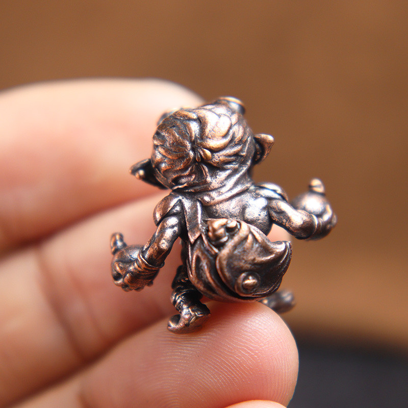 Alliance Gnome Smoking Bomb Soldat Inginer Cuțit din alamă Mărgele DIY Paracord țesut Snur Breloc Pandantive Accesorii pentru instrumente EDC