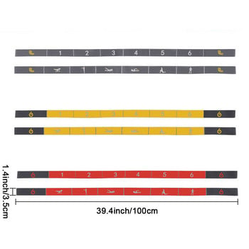 1PC Полиестерна памучна йога разтегателна лента Еластичен йога колан за издърпване на каишка GYM Fitness Training Dance Домашни упражнения Аксесоар