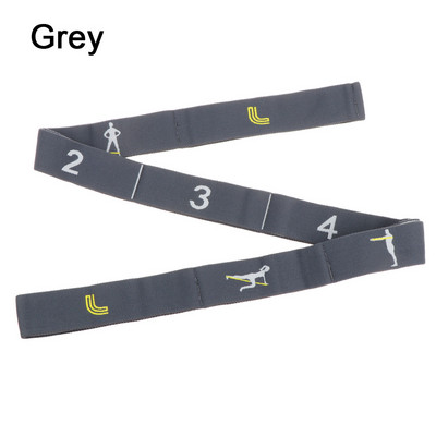 1 tk polüester-puuvillajooga venitusrihm elastne joogarihm, tõmberihm, jõusaal Fitness Treening Tantsu koduseks treeninguks
