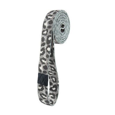 1 tk Leopard Print jooga vastupanu bänd jõusaal Fitness Pitales elastne vöö ladina tantsu sporditeip