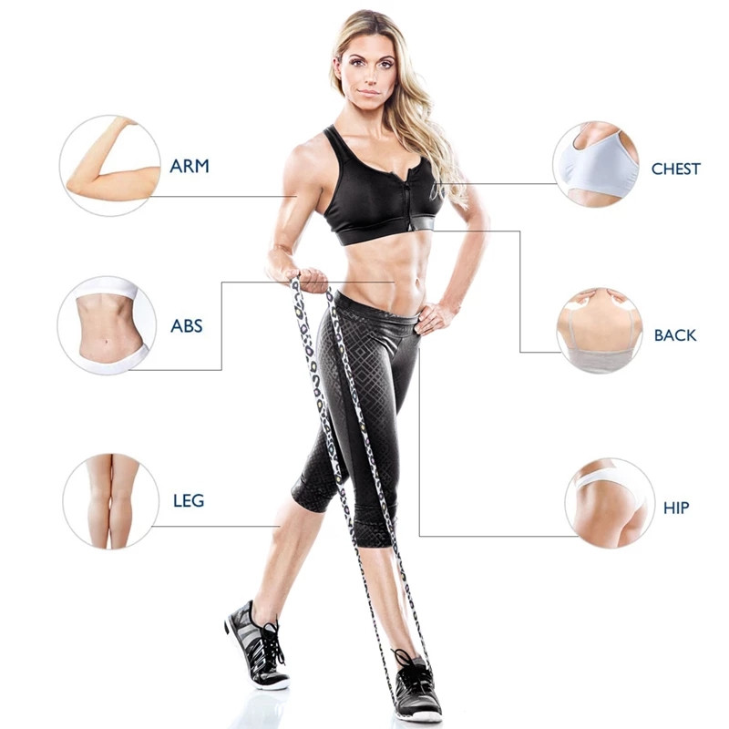 1 buc. Bandă de rezistență pentru yoga cu imprimeu leopard pentru gimnastică, fitness, centură elastică, pentru dansuri latine, bandă sportivă