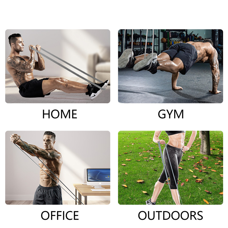 1 buc. Bandă de rezistență pentru yoga cu imprimeu leopard pentru gimnastică, fitness, centură elastică, pentru dansuri latine, bandă sportivă