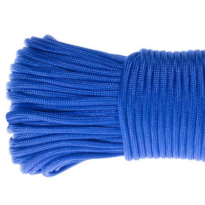 Paracordi käevõru köis langevarjuga 550 nöör välitingimustes ellujäämisköis DIY punumine ronimisnöör telkimiseks 7 Strand 100ft