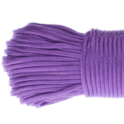 Paracordi käevõru köis langevarjuga 550 nöör välitingimustes ellujäämisköis DIY punumine ronimisnöör telkimiseks 7 Strand 100ft