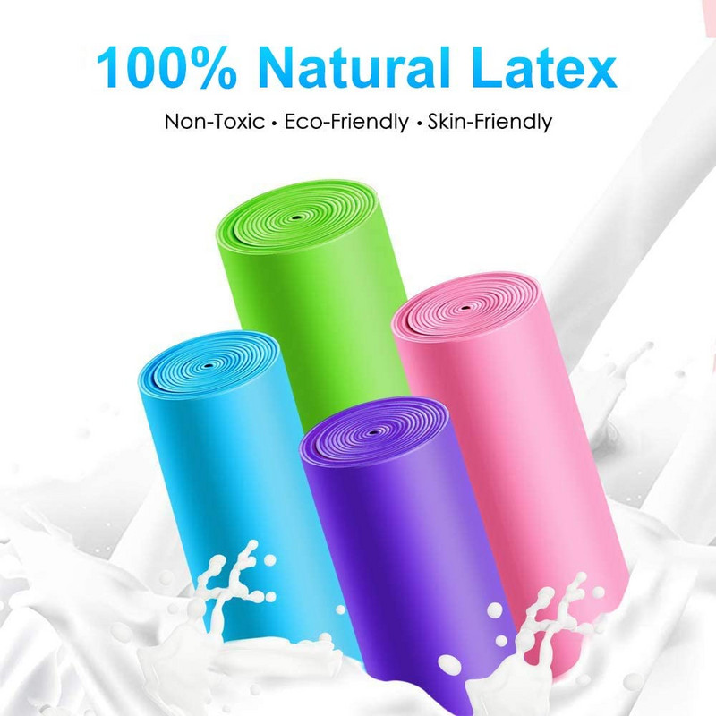 Резистентни ленти Тренировъчни ленти от естествен латекс за дупе и крака