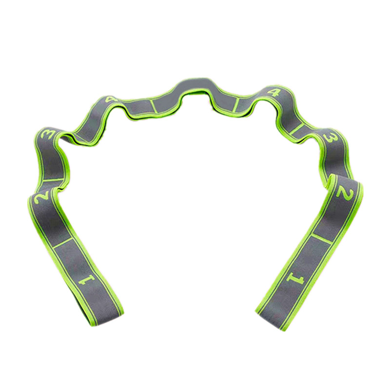 1 tk mitmesegmendiline jooga venitusbänd, tantsupilatese treening, pingutusbänd, vastupidavusbänd.