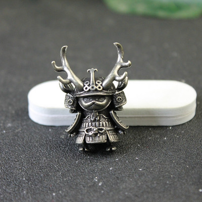 Jaapani mereröövli sarved Samurai nukk Paracord helmesnuga kaelarihm messingist amuletid EDC DIY käevõru tarvikud võtmehoidja ripatsite jaoks