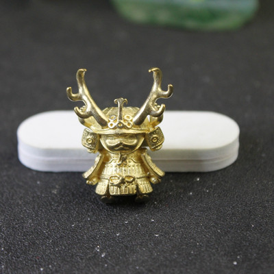 Jaapani mereröövli sarved Samurai nukk Paracord helmesnuga kaelarihm messingist amuletid EDC DIY käevõru tarvikud võtmehoidja ripatsite jaoks